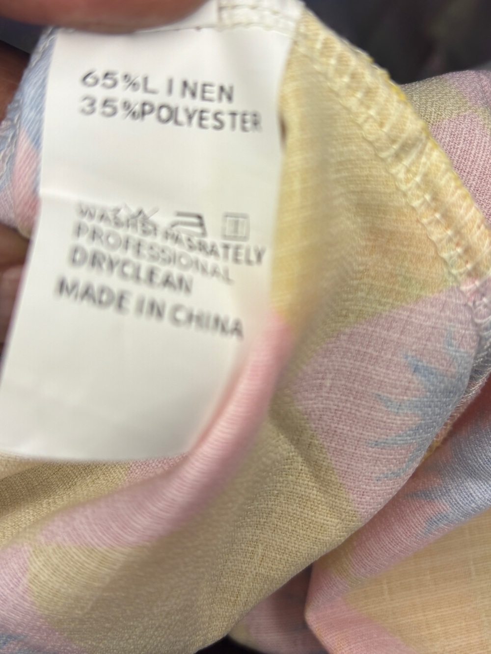 Whimsical Patchwork Linen-Blend Boutique Maxi Dress - Picture 9 of 11